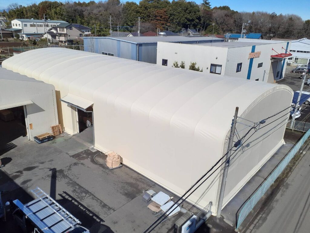 埼玉県にて生地替えを行いました。